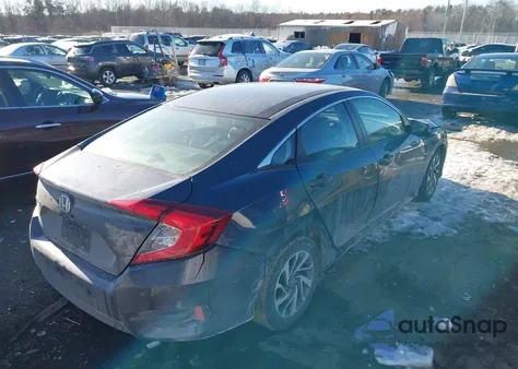 2016 Honda Civic Ex из США, поврежденный, VIN 19XFC2F74GE208823